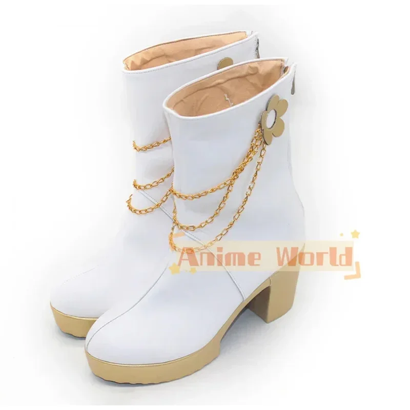 KPop Demon Hunters HUNTR/X Mira Cosplay Shoes Halloween Carnival Boots