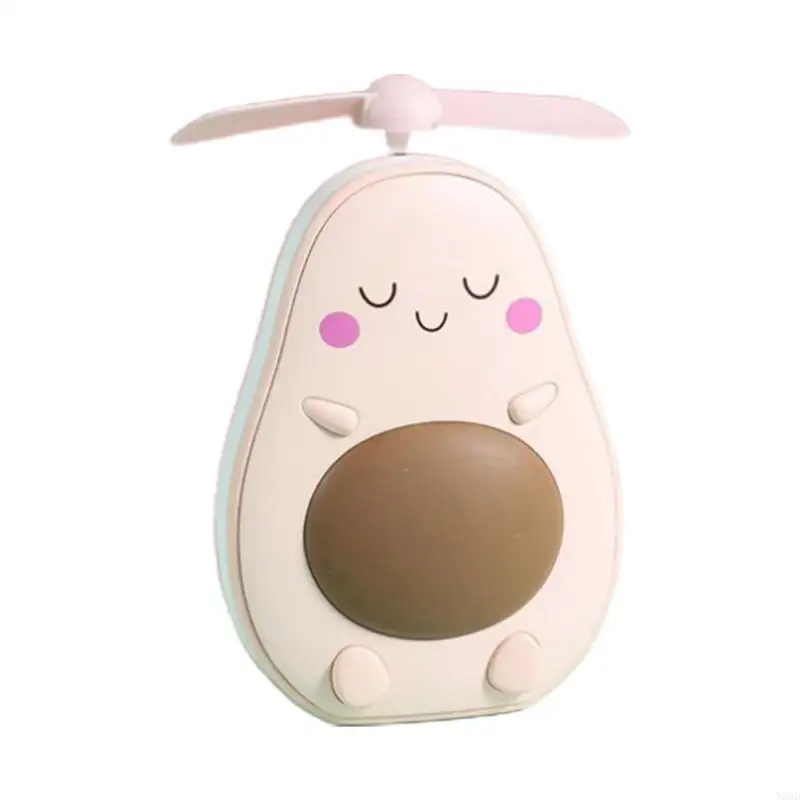 Quạt máy làm mát không khí cầm tay cầm tay cầm tay với đèn lấp đầy ánh sáng USB N58D