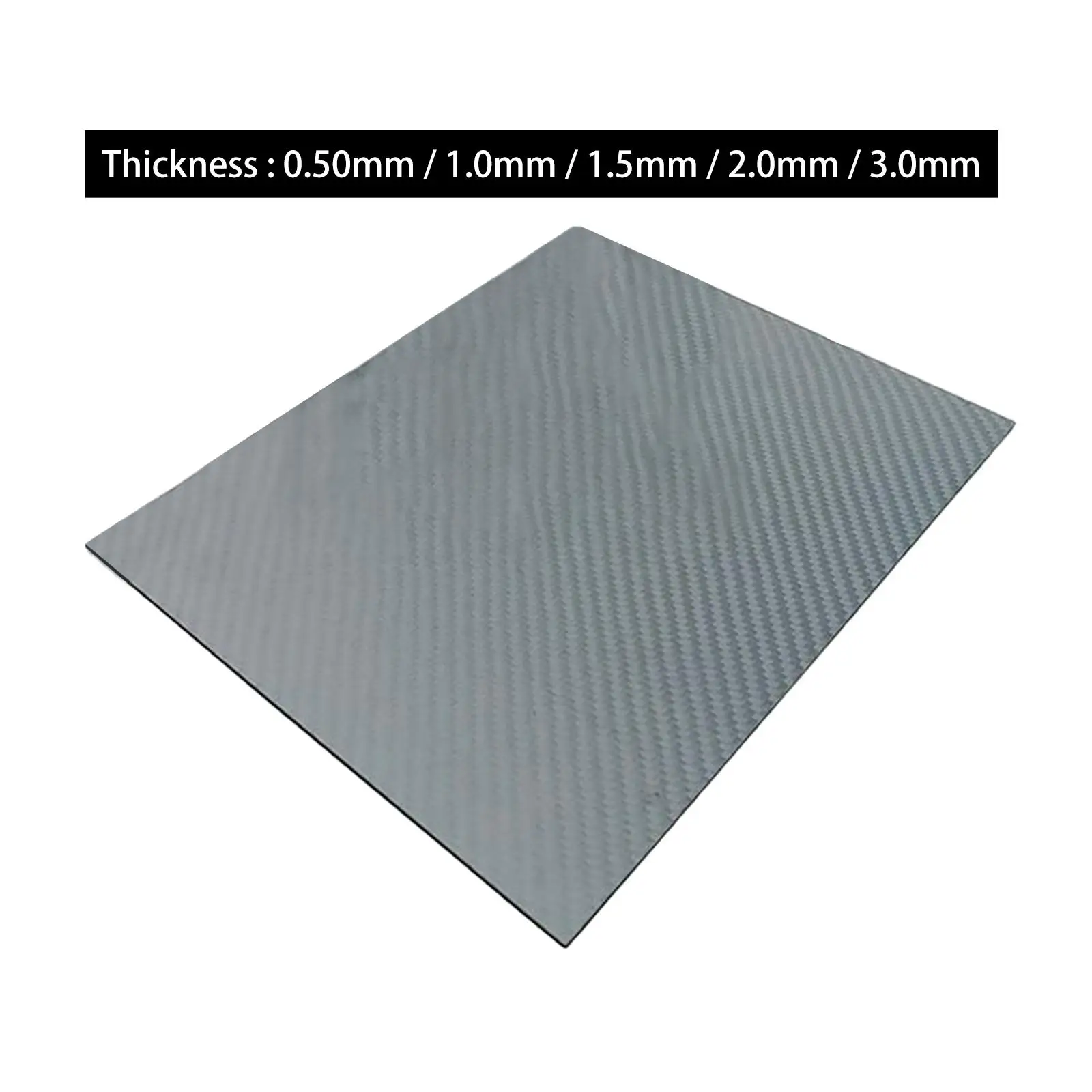 

3K Carbon Fiber Plate Sheets Scratch Resistance Carbon Fiber Board for Helicopter Bracket Toy Car Chassis Drone Materials