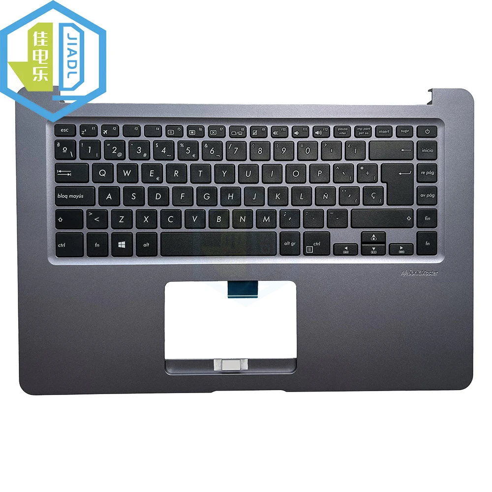 

SP CS FR PO LA Сменная клавиатура для ноутбука, чехол для упора для рук для ASUS VivoBook 15X510UA X510UQ F510UA S510 X510UR X510UN X510UF