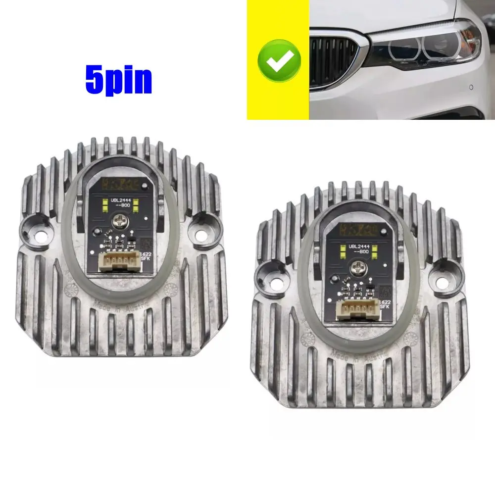 G30 M5 Yellow Blue DRL Modules For 2017 2018 2019 BMW 5 Series F90