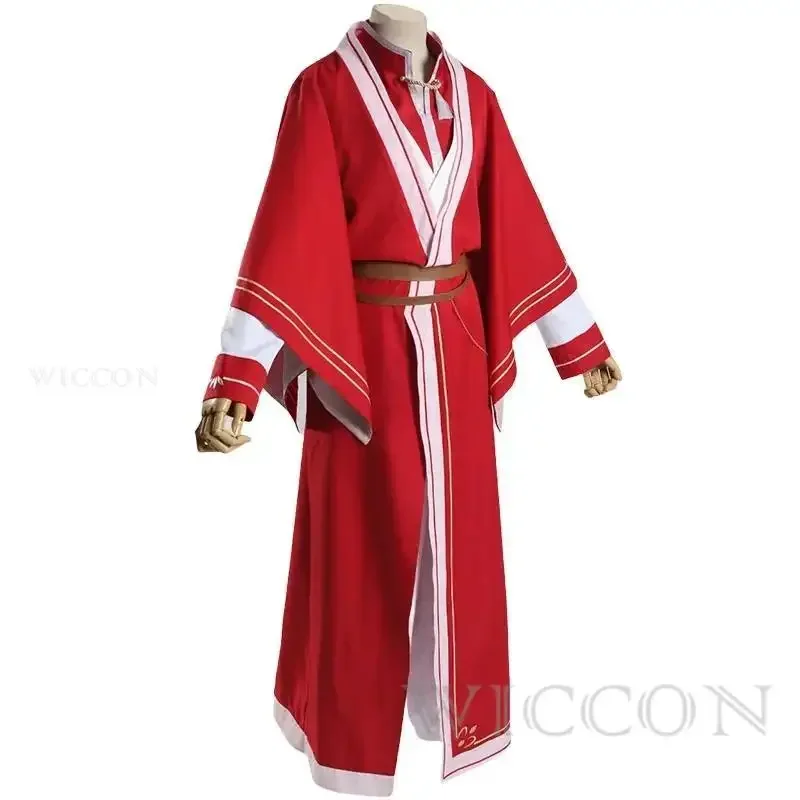 アニメ天関慈福華成コスプレ衣装韓服ウィッグスーツサンラン少年服ハロウィンカーニバルパーティー男性衣装