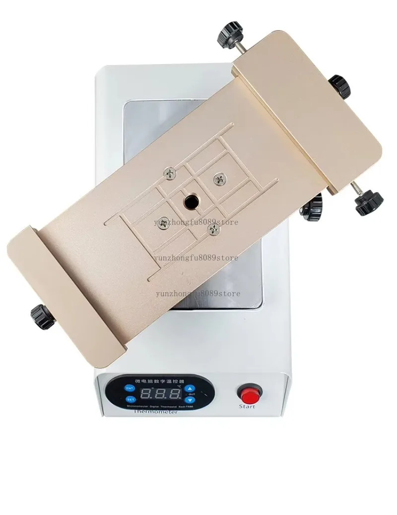 988Z Multi-Function Separator Heating Table, Built-in Double Pump Curved Screen Remover with Rotating Glue Removal Stage