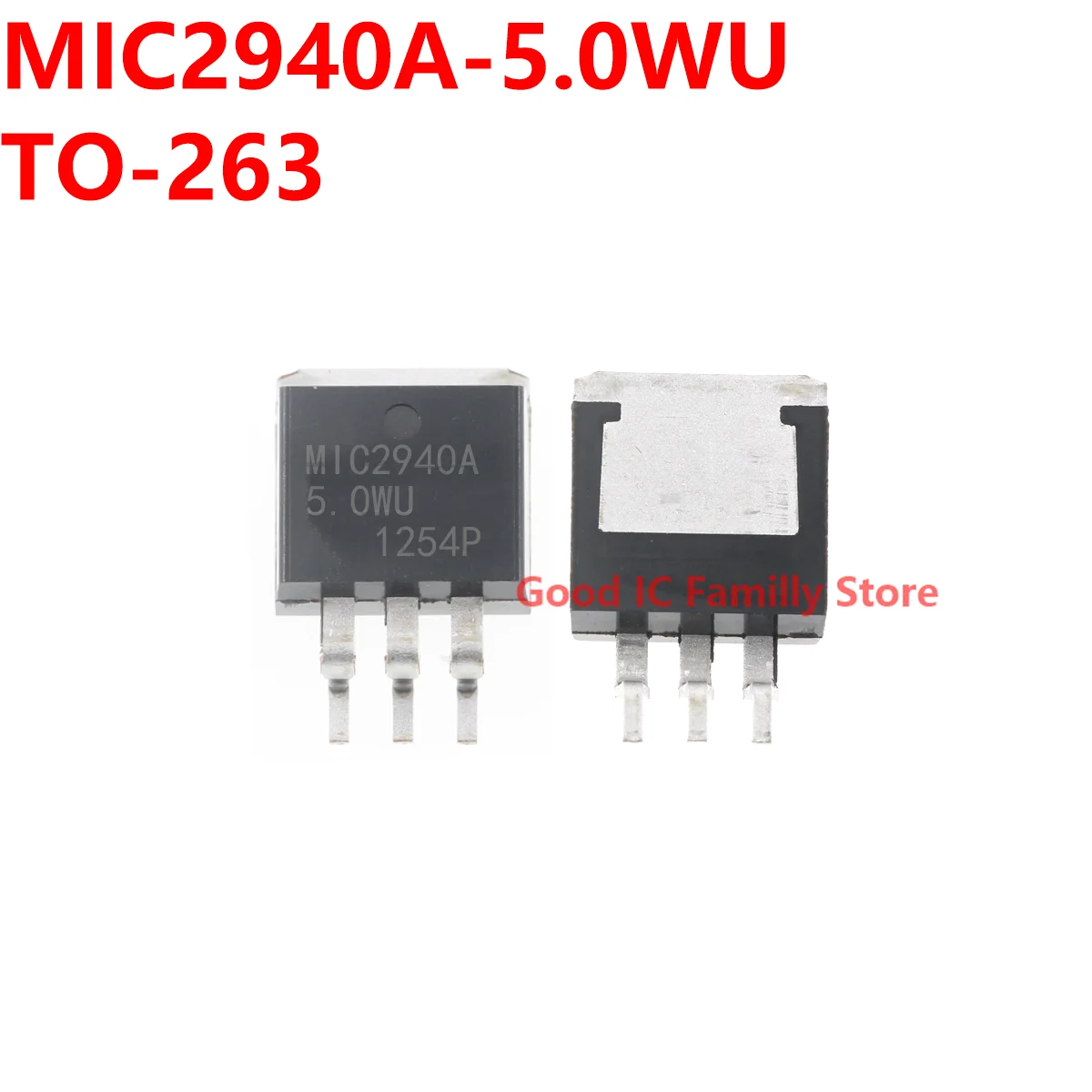 

10PCS MIC2940A-5.0WU TO-263