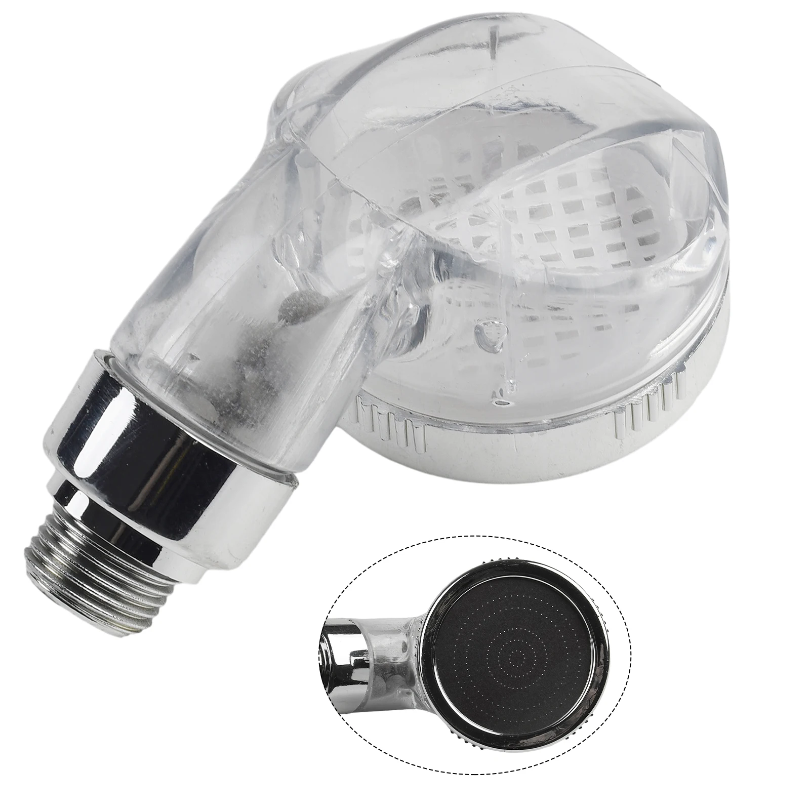 

Accessories Shower Head 4 Points ABS Bathroom Filter SPA Nozzle.110*75*63mm Water-Saving Shower Practical Brand New Exquisite