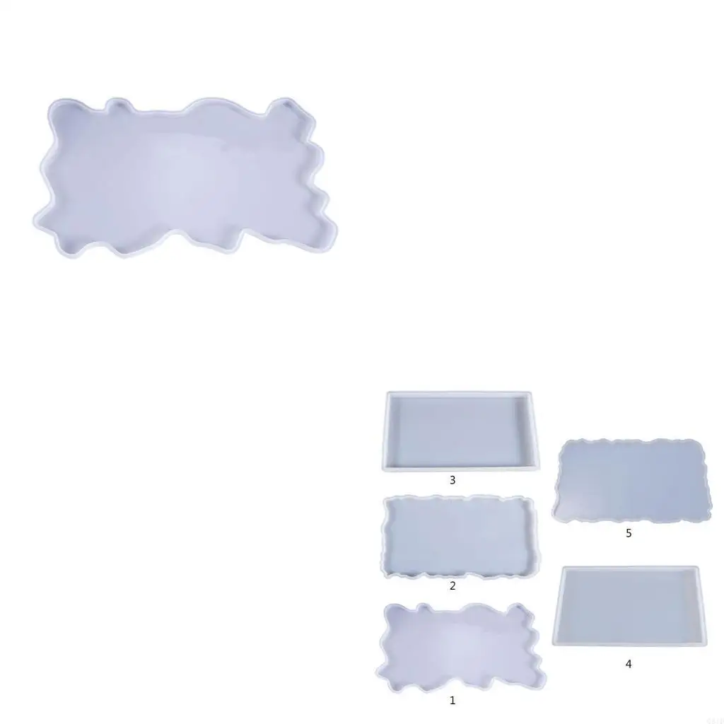 DIY Special-shaped Silicone Mold Eco-Friendly Irregular Plate Mold
