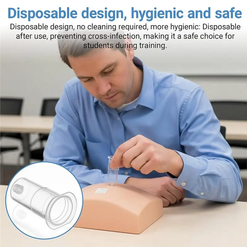 AT05-使い捨て透明コネクター マルチサンプル用 シングルユース ユニバーサルフィット 200パック