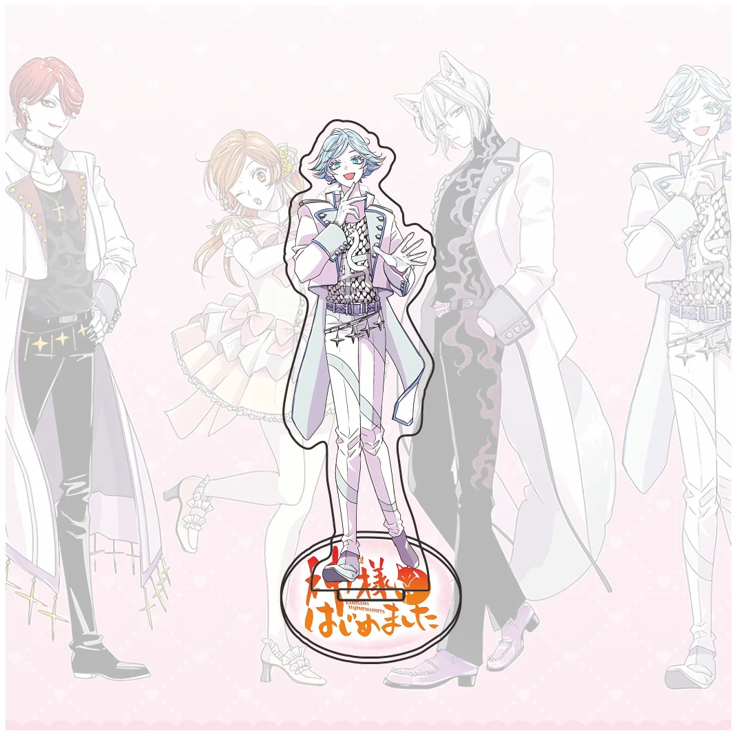Anime Kamisama Kiss Mizuki Double Sided Acrylic Stand Keychain - Desktop Display Ornament for Fans Collection Gift
