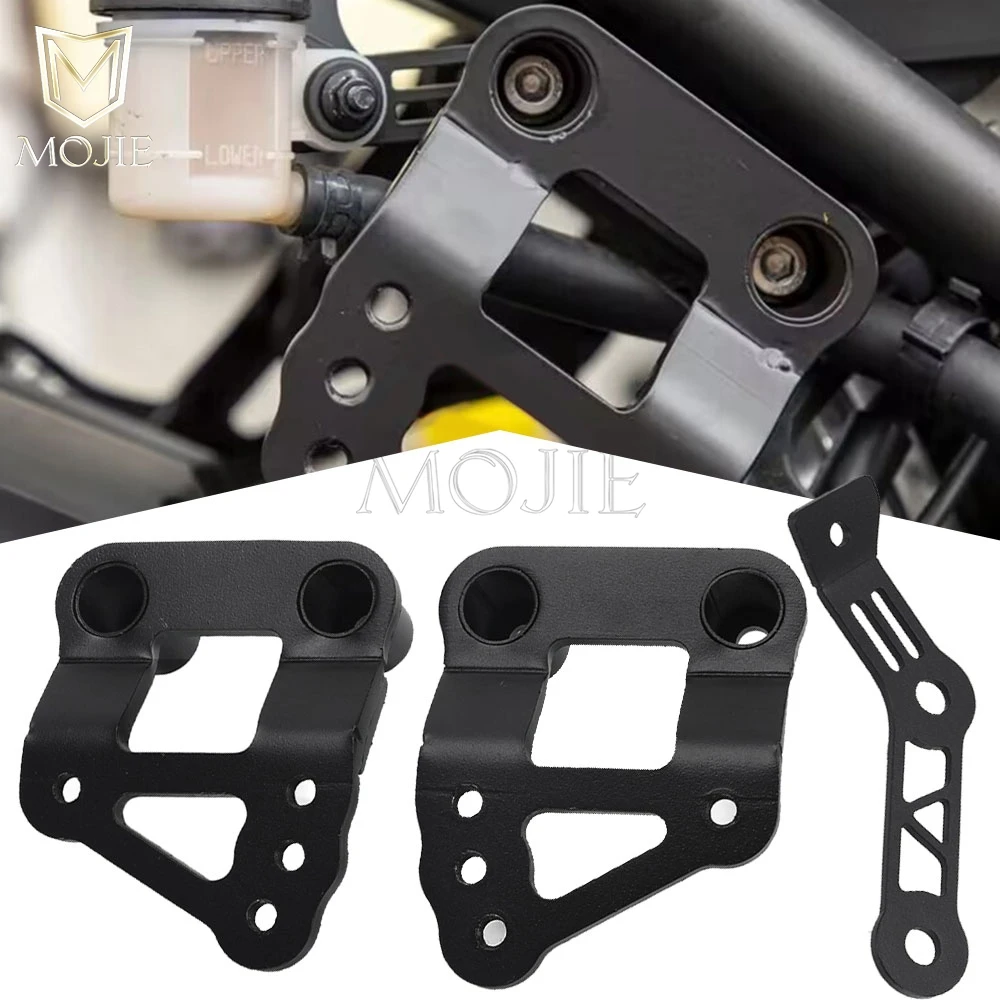 FOR YAMAHA XSR900 2016-2021 MT09 MT-09 2014-2020 FZ09 FZ-09 2014-2017 Motorcycle Passenger Footrests Relocation Pedal Adjustment