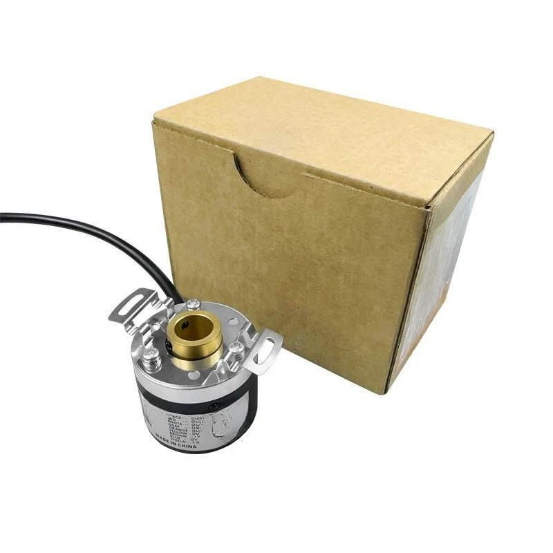 Hollow Shaft Encoder E40H6/H8/H10/H12-1000 1000 P/R Incremental Rotary 40mm Aluminum Alloy