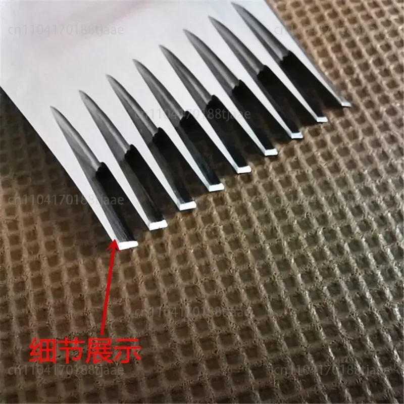 high-end hexagonal cutting method handmade leather goods DIY professional leather goods cutting and punching 2.7/3