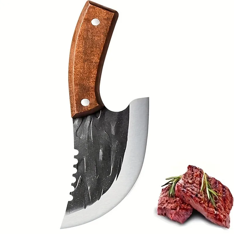 Forging knife kitchen knife boning knife fruit knife barbecue knife portable multi-purpose pocket Viking knife