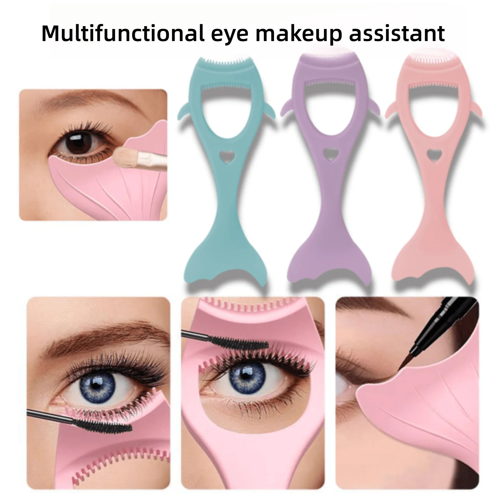 Multifunctional Eyeliner Makeup Guide Reusable Drawing Eyeliner Assistant Helper For Lady Beginners view 2