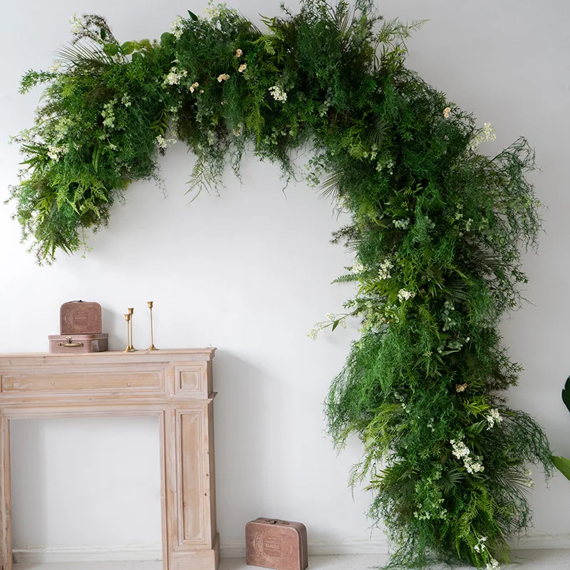 Wall decoration simulation photography props background arrangement studio store window fake flower