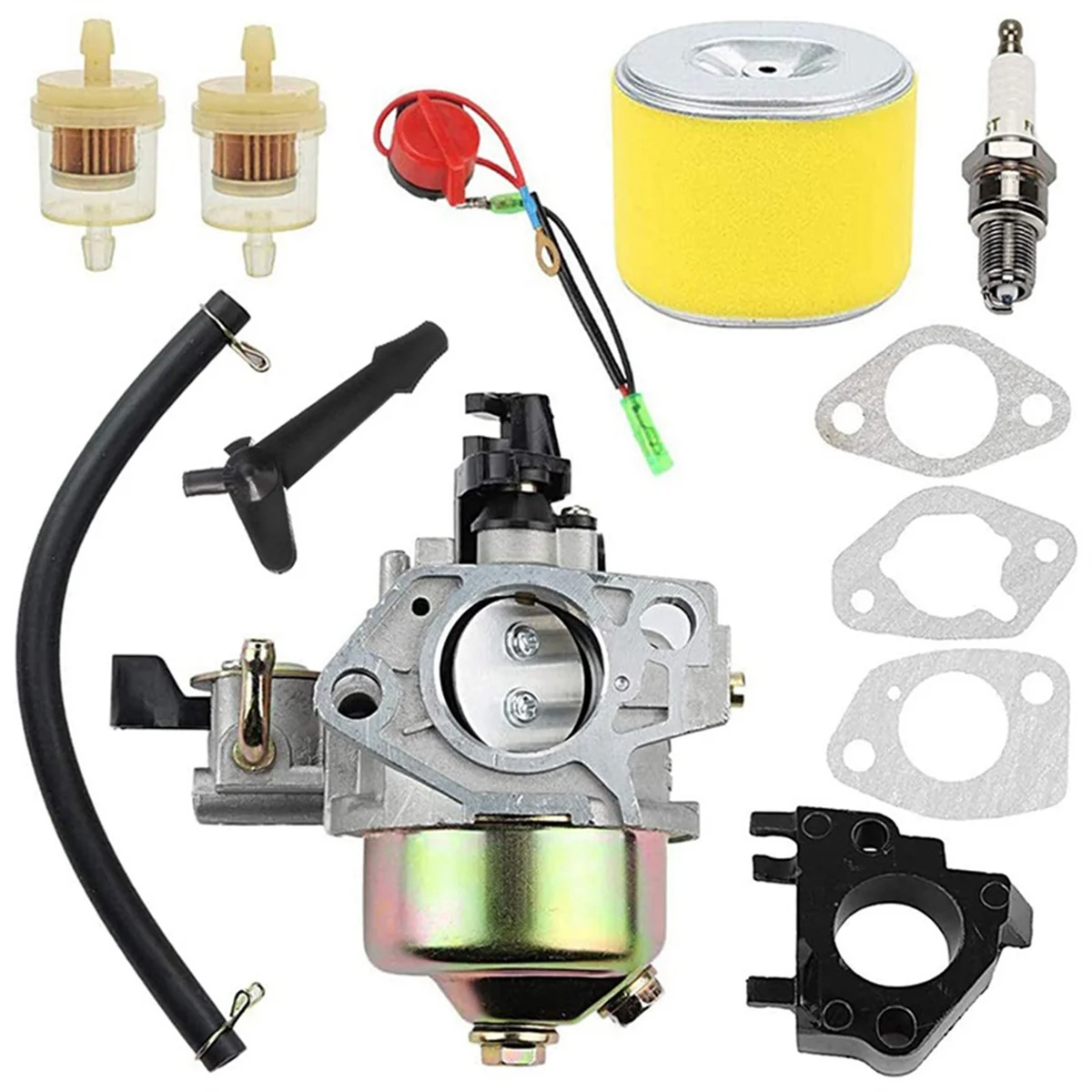 Carburetor for Honda GX340 GX390 13HP 11HP Toro 22308 22330 Lawnmower Water Pumps, Replaces 16100-ZF6-V01