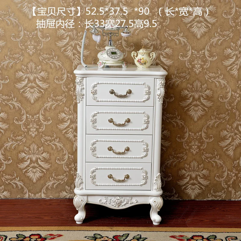 Gold and silver bucket cabinets, pastoral five bucket cabinets, white bucket storage cabinets, storage drawers, cabinets