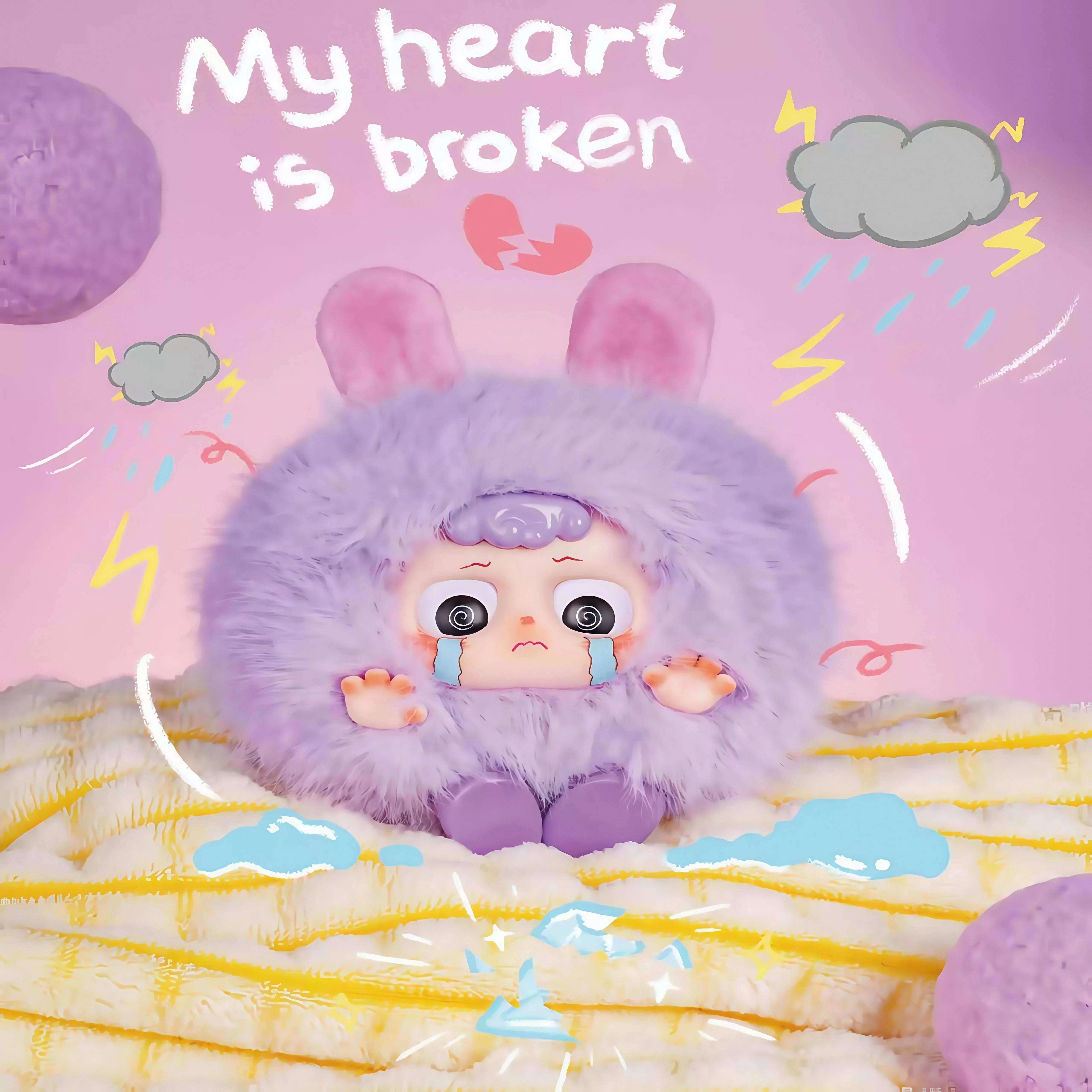 

2025 Heyme Genuine Blind Box Decoration Trendy Plush Doll Cute Doll Girl Birthday Toy Gift