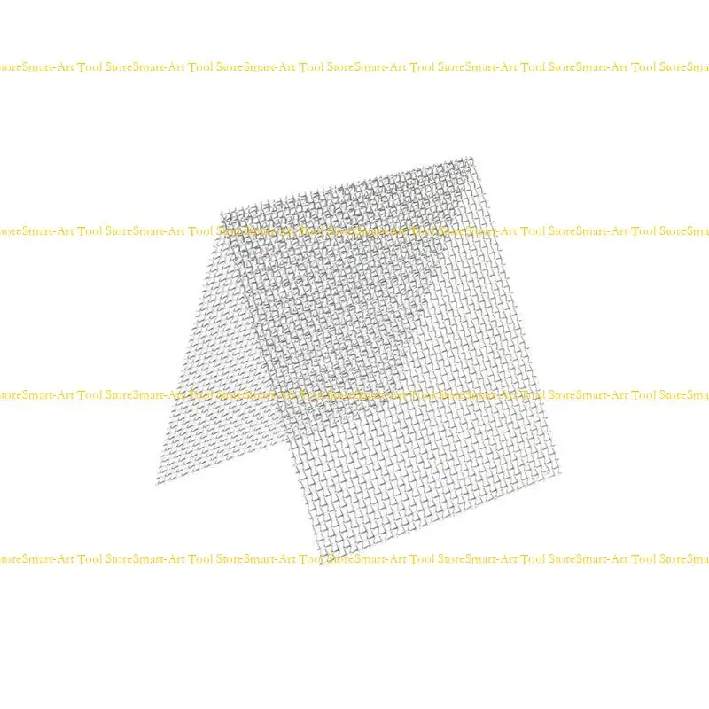 E1PB dekoratif lumut perairan lumut stainless steel sheets mesh 3.2 "x 3.2" Pieces mesh aksesoris terbaik untuk dekorasi tanaman