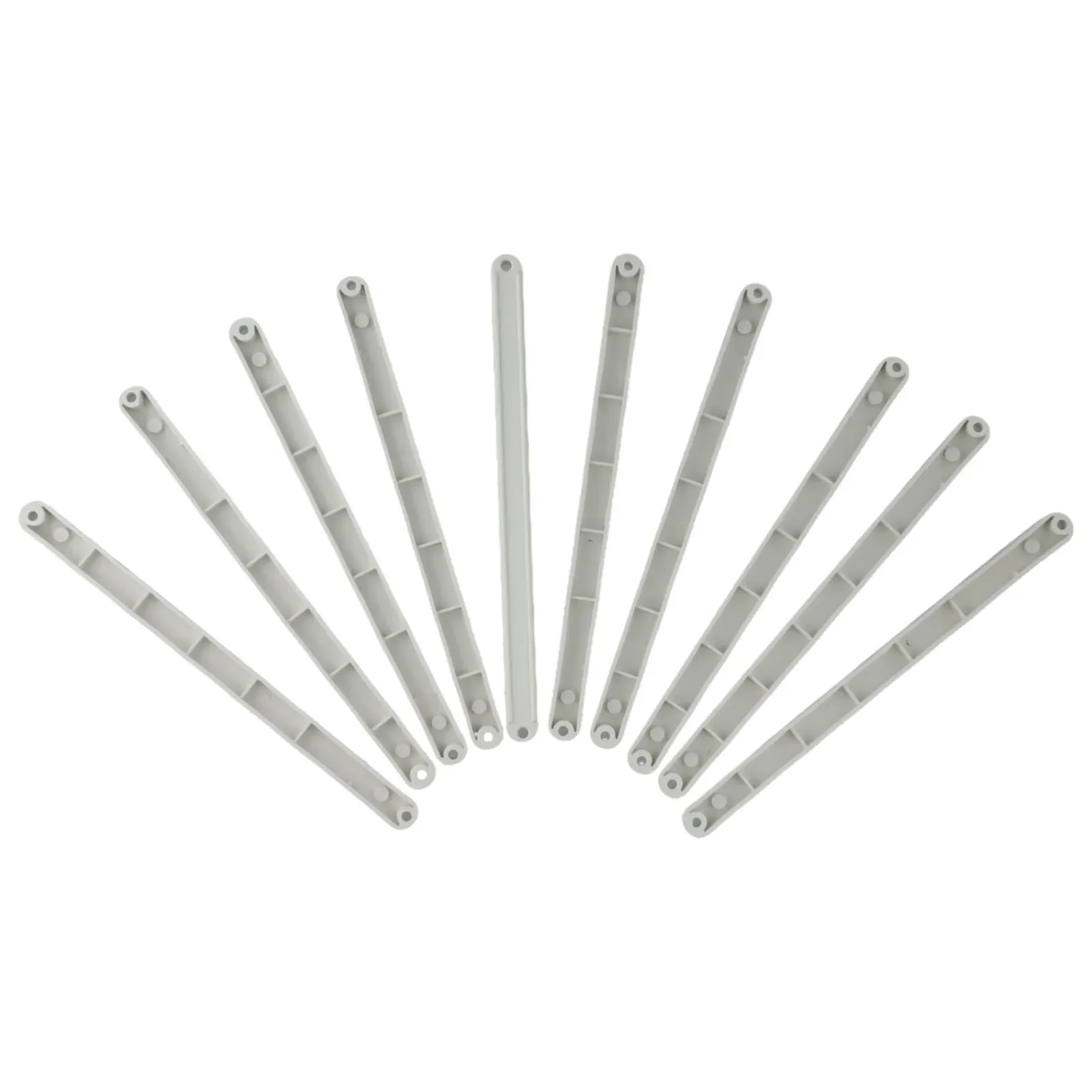 10pcs 180/235/298mm Slide Rails Drawering Runners For Drawers Plastic Replacements Brand New Excellent Service Life