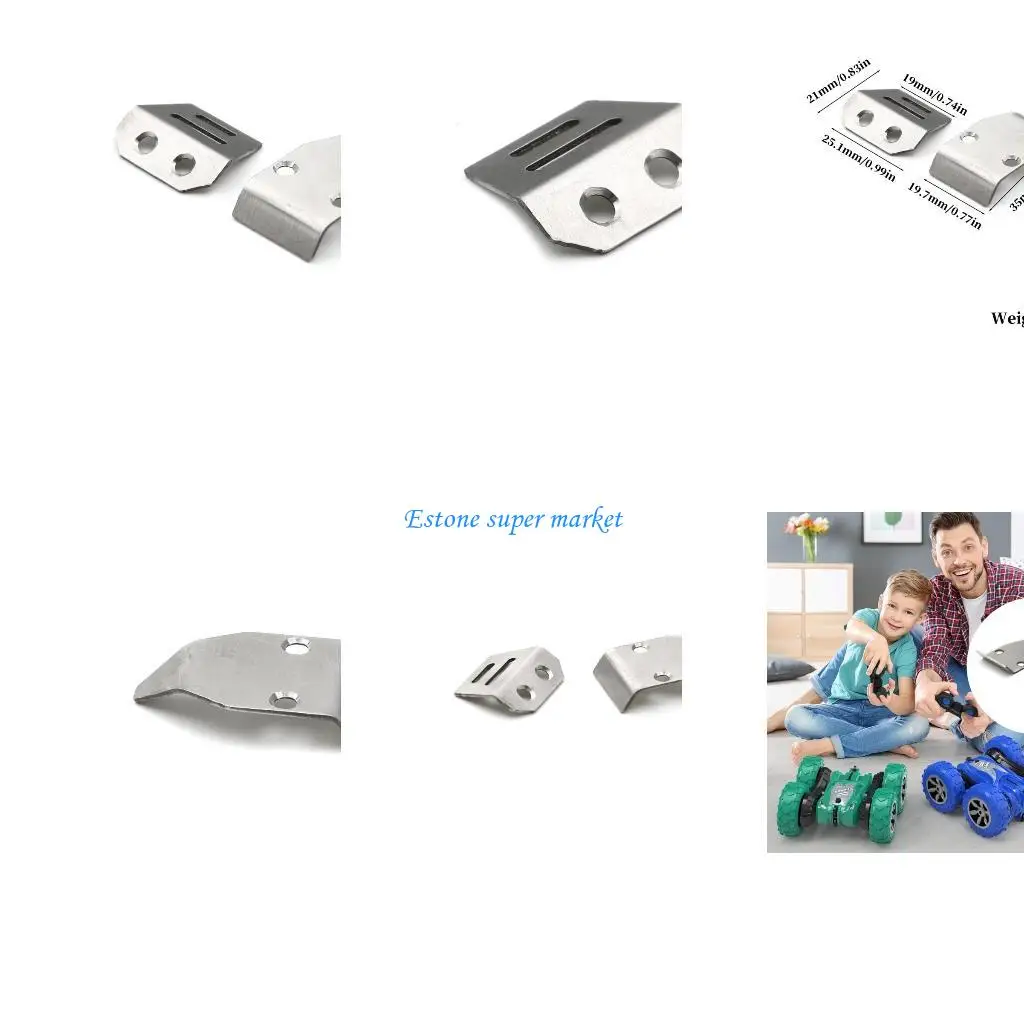 

090B Remote Control Model Metal Skid Plate for Car Toy 1/16 Crawlers Collection