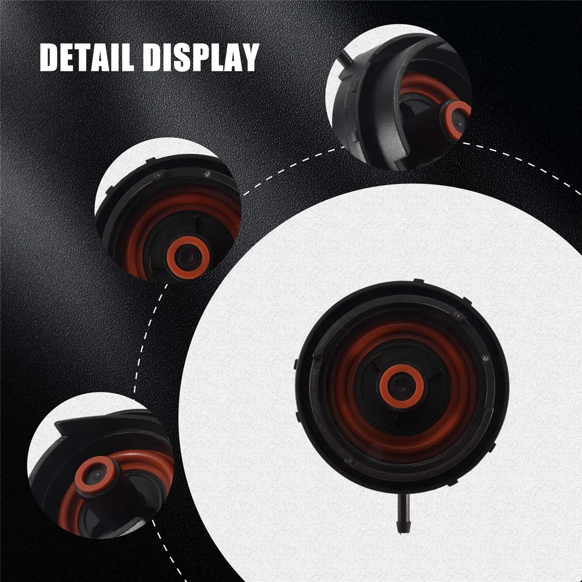 أغطية صمام هواء المحرك ، غطاء لسيارات بي ام دبليو E60 ، E65 ، E66 ، E70 ، E83 ، E88 ، E85 ، E90 ، E91 ، E92 ، F10 ، N52 ، 128I ، 328I ، 528I ، X3 ، x5 ، Z4 ، غطاء ، من