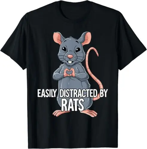 Easily Distracted By Rats T-Shirt