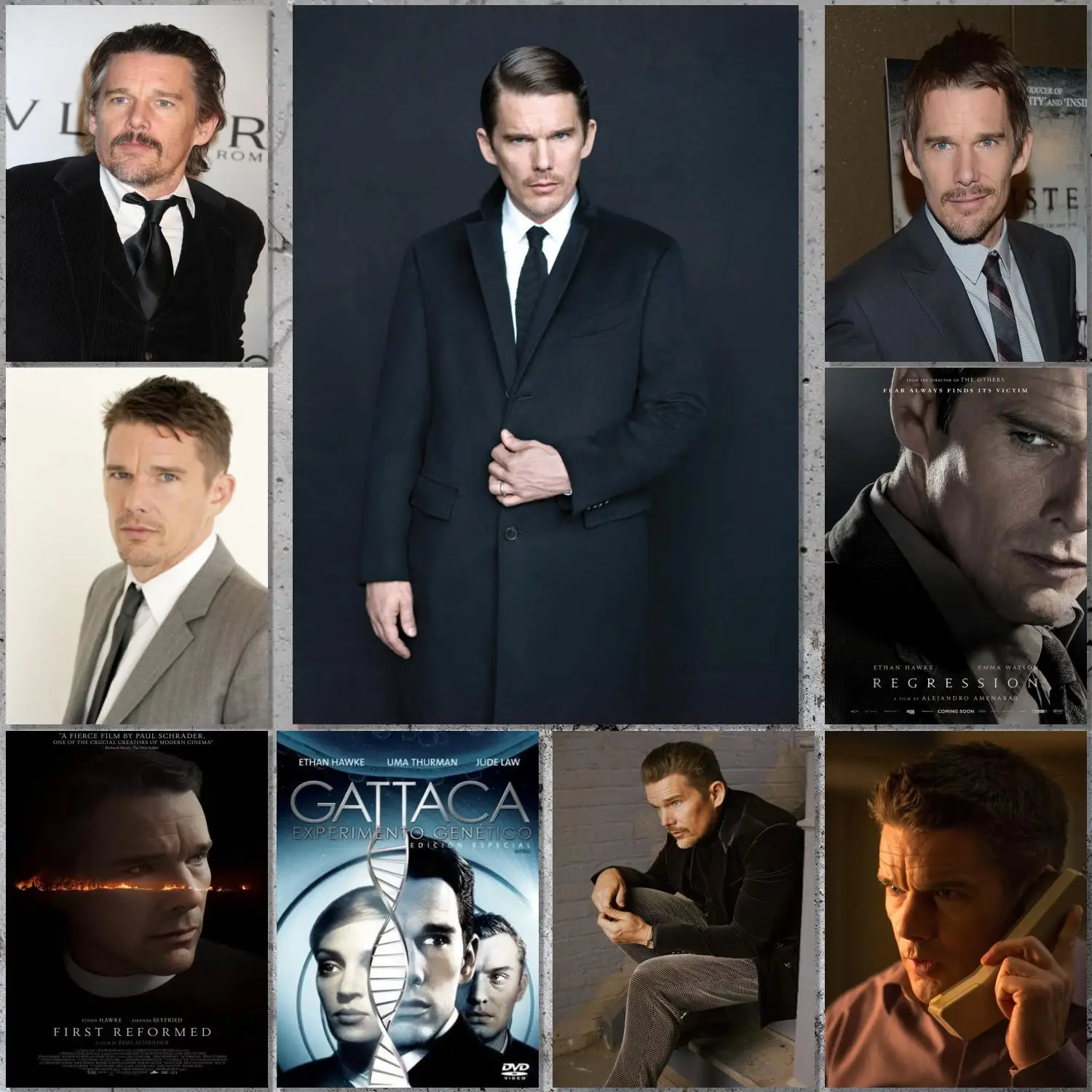 ethan hawke Poster Canvas Art Poster and Wall Art Picture Print Modern Family bedroom Decor Posters