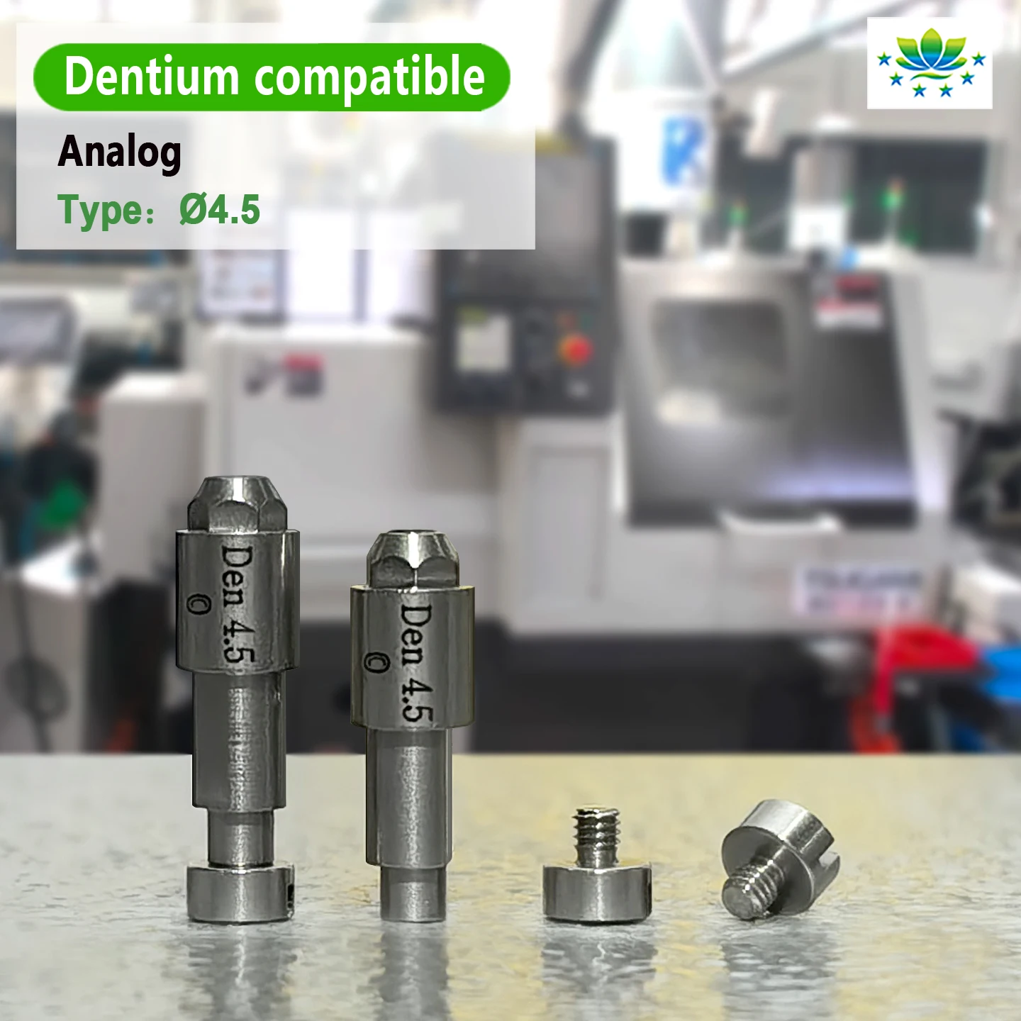 For Dentium Multi Digital Analog Titanium for Impression CAD/CAM Compatible Multi-Unit Dental Analog OEM ODM Factory Direct