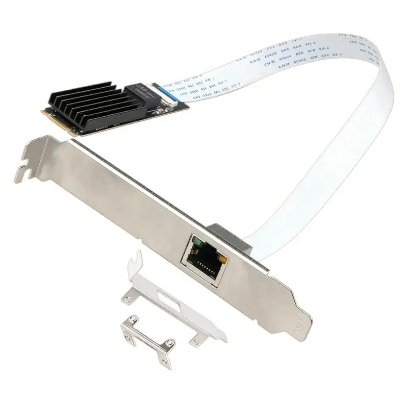 31BA Desktop M.2 Ethernet Card with Single RJ45 Port for File Transfer