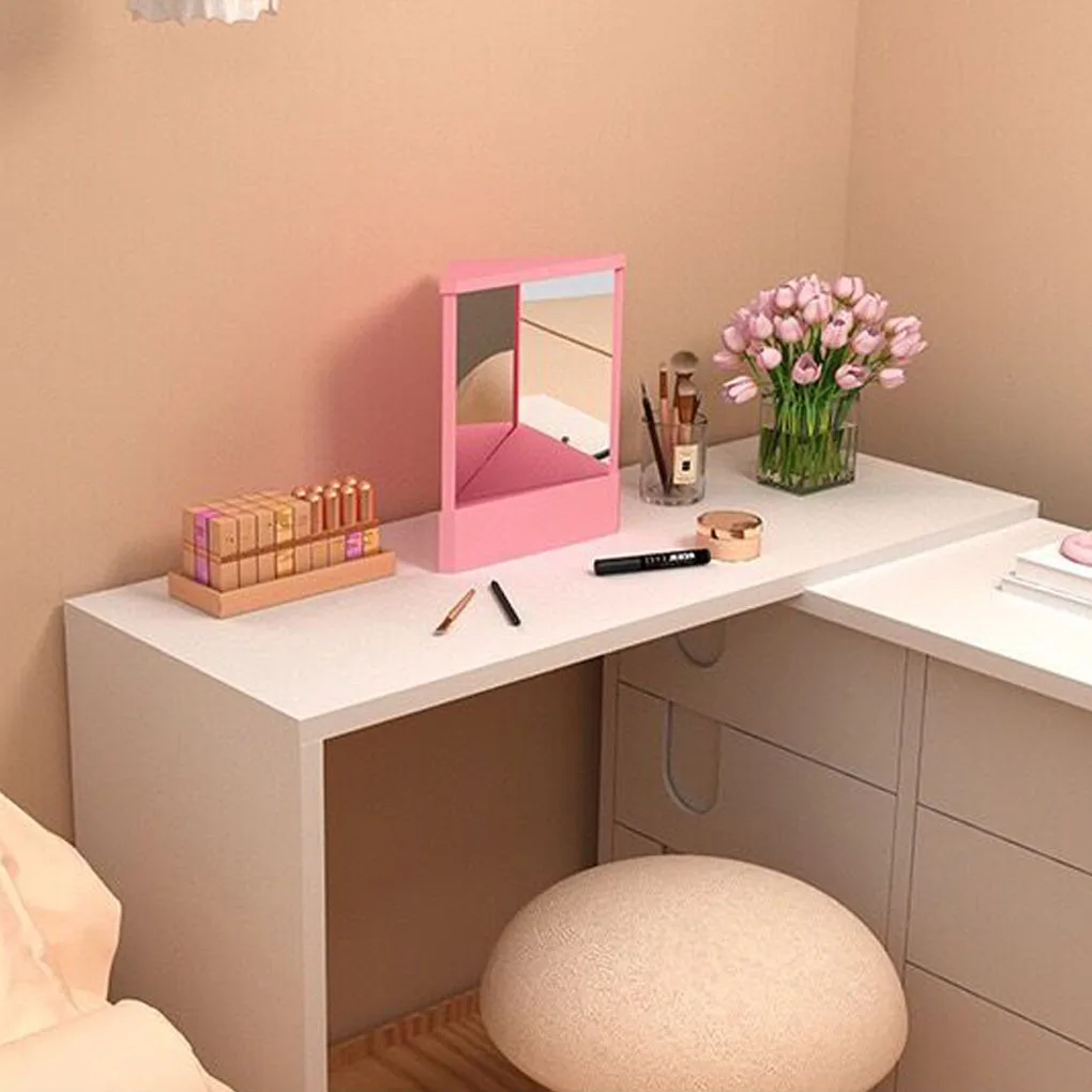 Non-reverng Vanity Mirror Left Right Non Reverse Mirror For Precion Non Reverng Mirror blue 14*17cm