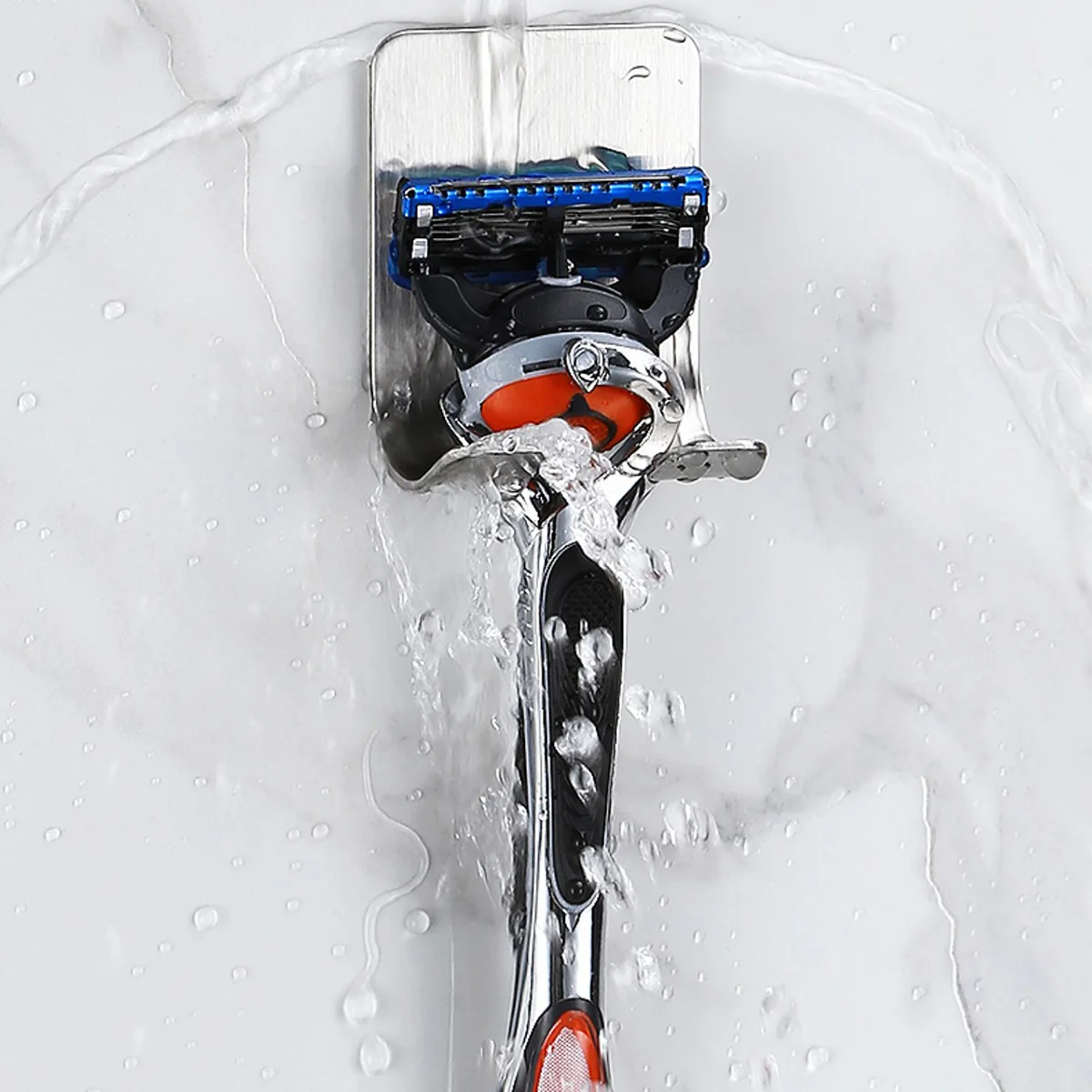 Bad 304ss Rasiermesser halter Aufbewahrung shaken Wand Männer Rasiermesser Regal Punsch frei Rasiermesser Rack Zubehör Organisation