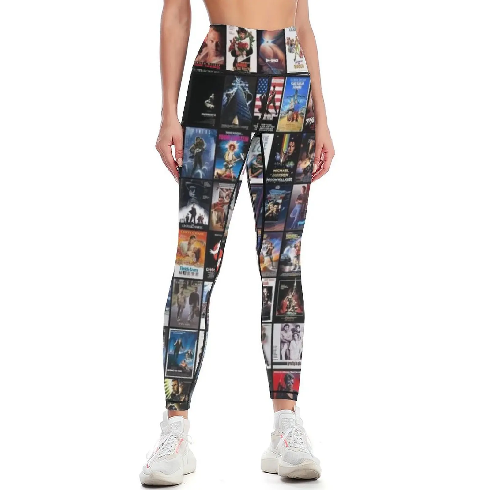 

80's movies collage | the best of the best Leggings Women's trousers Tight fitting woman Women's sports Womens Leggings