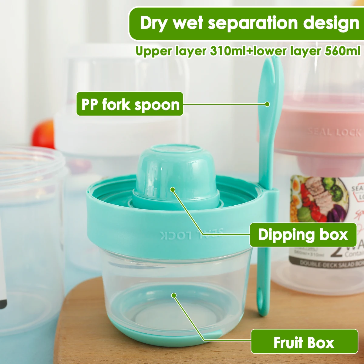 3/2Pcs Double-layer Fresh-keep - огляд і ціна Travel Kitchen Accessories