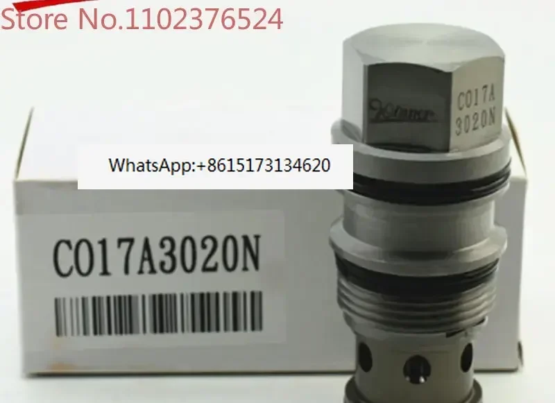 

Картриджный клапан с резьбой C017A3020N, открытый одноходовой клапан пилотного давления CO17A3050N 003N