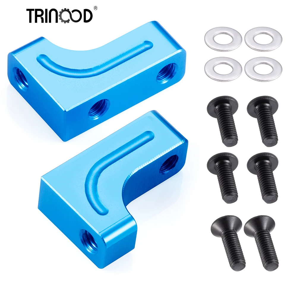 TRINOOD Alu Servo Mount Seat For 1/10 RC Car Tamiya TT-02 TT02 Upgrade Parts