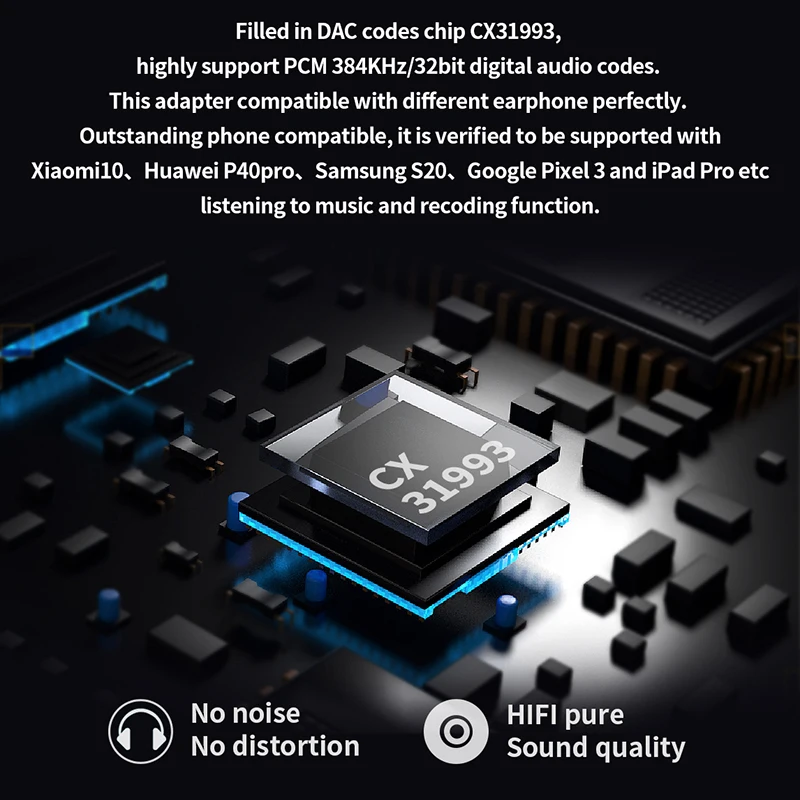 JCALLY-USB-C para Tipo C para 3.5mm Amplificador, Amplificador de Auscultadores, Mini Adaptador DAC, CX31993 Pro, JA31, Cx Dac