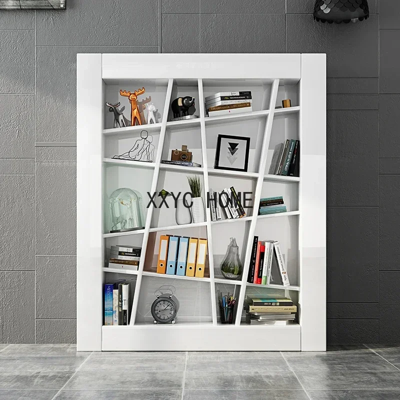 

Современный книжный шкаф-стеллаж, креативный шкаф для документов, тумба для хранения