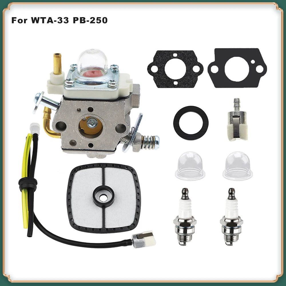

Carburetor Kit for Echo PB-250 Blower - Model WTA-33 - Replaces OEM A021001882