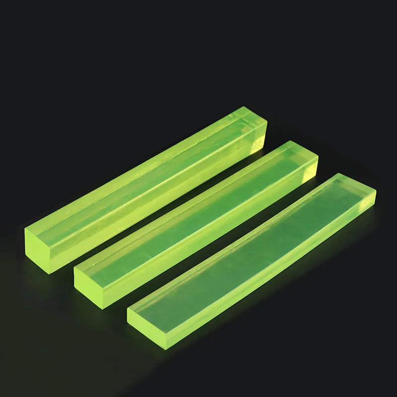 1Pcs Length 500mm PU Polyurethane Square Bar Thick 3-60mm High-elasticity Shock-absorbing Youli Rubber Wear-resistant Bar