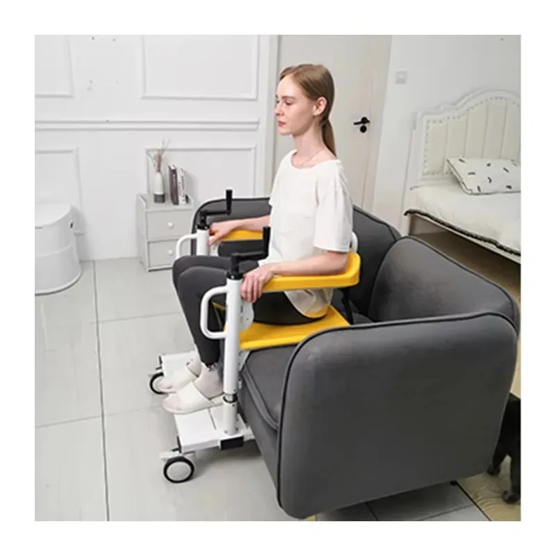 Multifunction Patient Transfer Chair Home Health Care Lift Commode Chair Affordable Price for Easy Mobility And Support