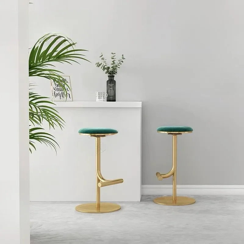 Modern Ergonomic Bar Chairs Adjustable Compact Luxury Relaxing Lounge High Chairs Minimalist Nordic Cadeira Unique Furniture