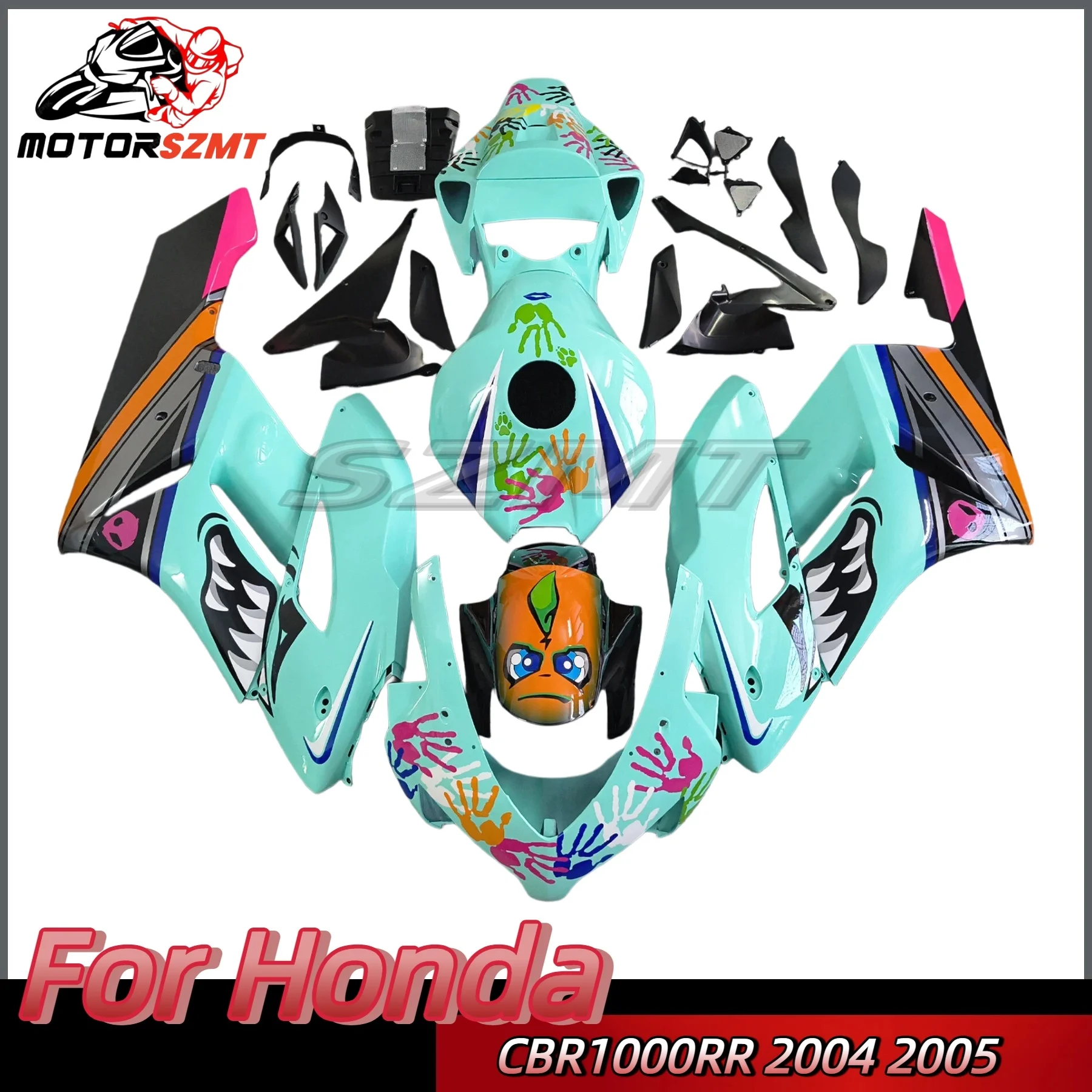

Suitable For HONDA CBR1000RR 2004 2005 CBR1000 RR Motorcycle Shell Fairings Spoiler Body ABS Injection Molding