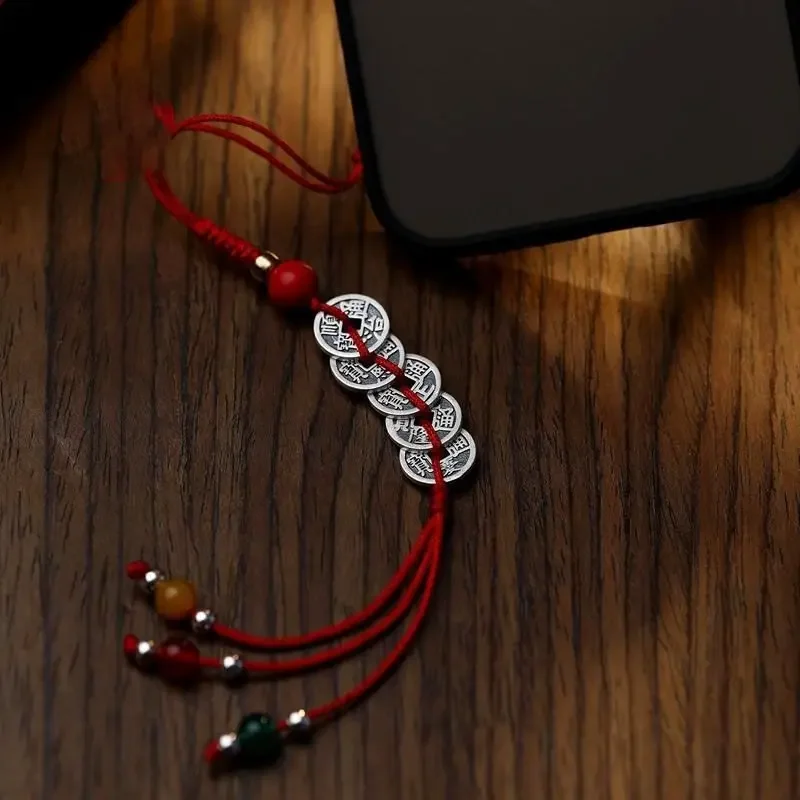 جديد 925 فضة المنسوجة اليد حبل فورتشن الرجال والنساء ريترو ستايل المتخصصة بسيطة جيدة محظوظ الثروة آمنة سوار Ins