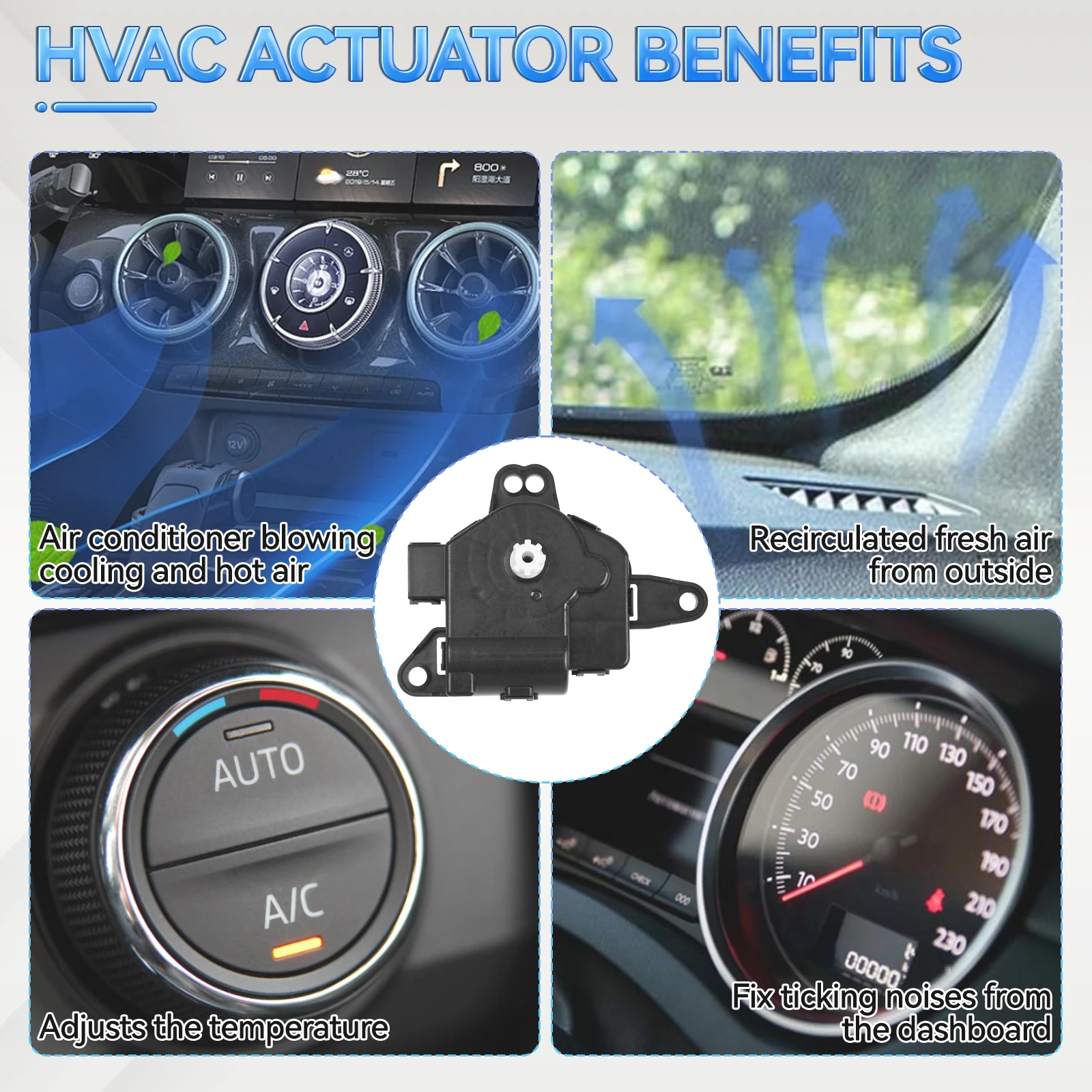 

Автомобильный обогреватель, температура переменного тока, дверной двигатель, привод HVAC для Ford Ranger PX Mazda BT-50 BT50 2011-2025 UC9P61A60 AB3919E616BA