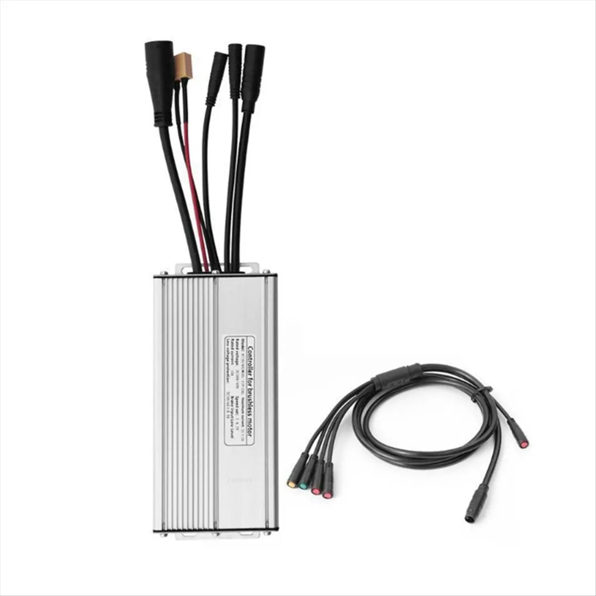

XFDZ Electric Bicycle Controller with 1T5 Light Wire KT-30A Waterproof Sine Wave Controller Essential E-Bike Accessory