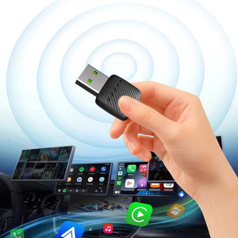 ﻿   Xiaomi 2 In1 محول تلقائي لاسلكي يعمل بنظام Android دونغل CarPlay اللاسلكي أنظمة السيارة الذكية AI صندوق ذكي لسيارة CarPlay السلكية