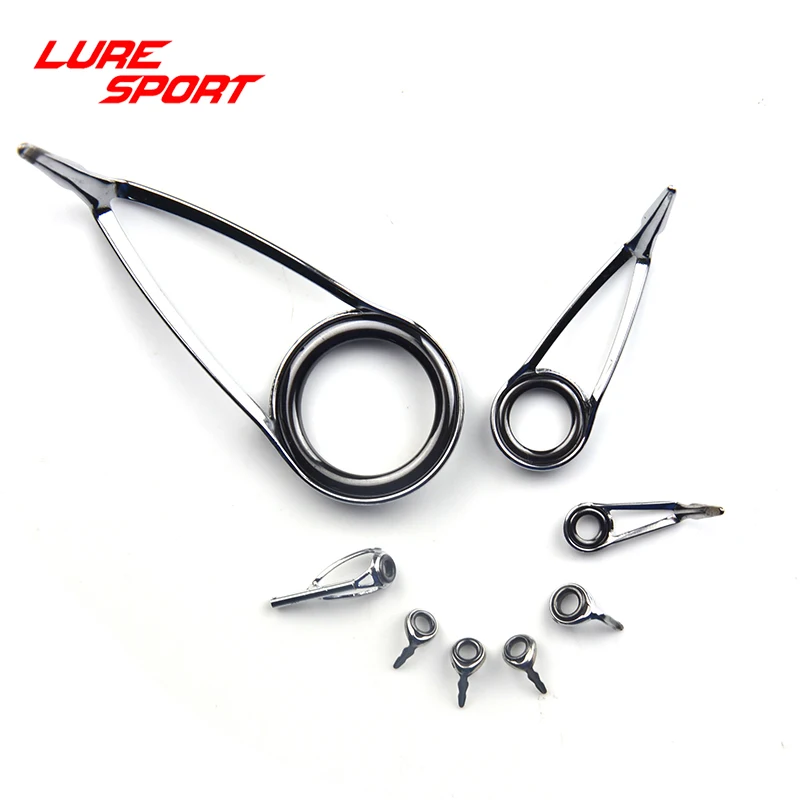 

Proton 7pcs 8pcs Fishing Rod Guide set for Spinning Lure Rod Building Component Fishing Pole Repair DIY Accessory