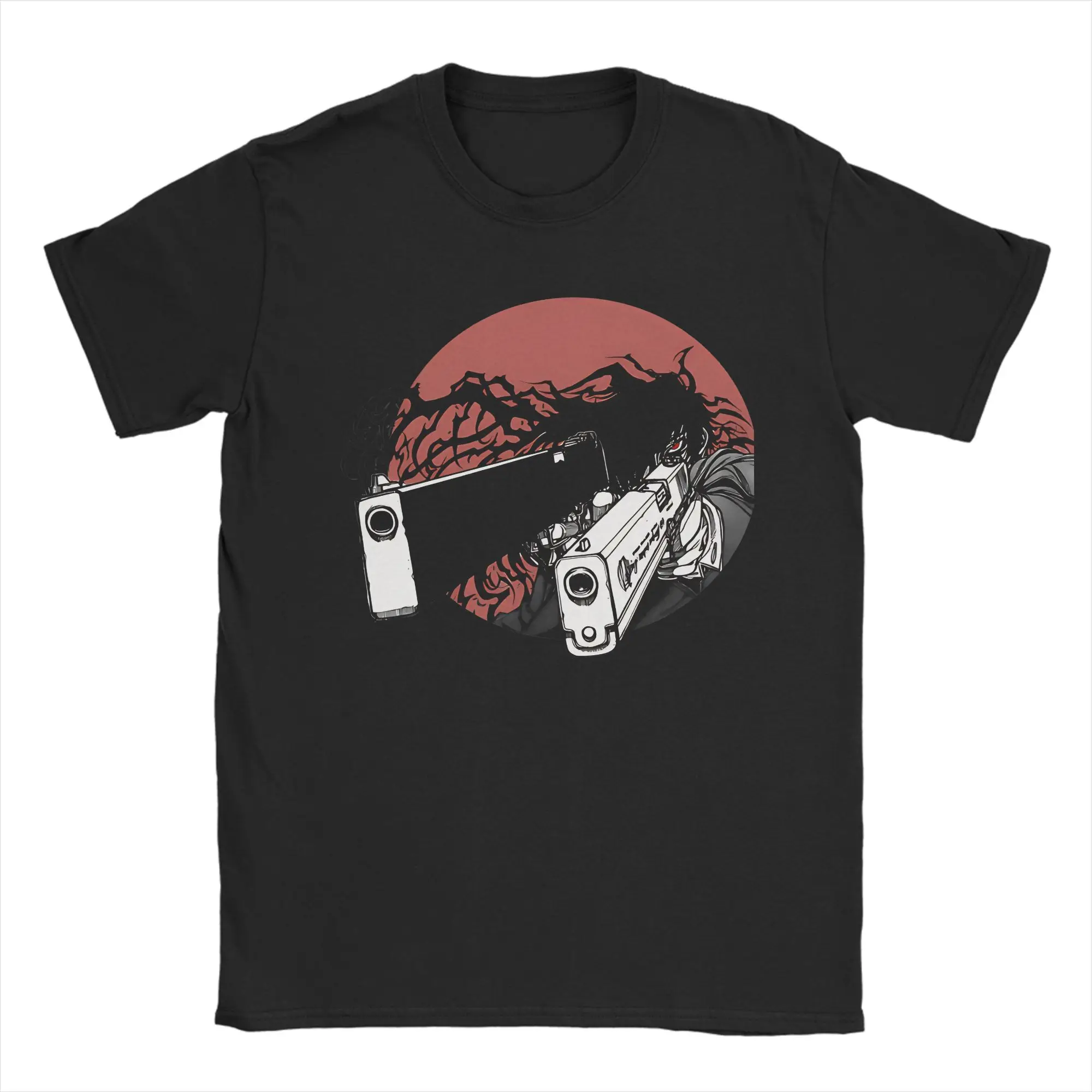 Hellsing Gothic Blood Classic Funny Graphic 100% Cotton T-Shirt Tees Tops For Men view 4