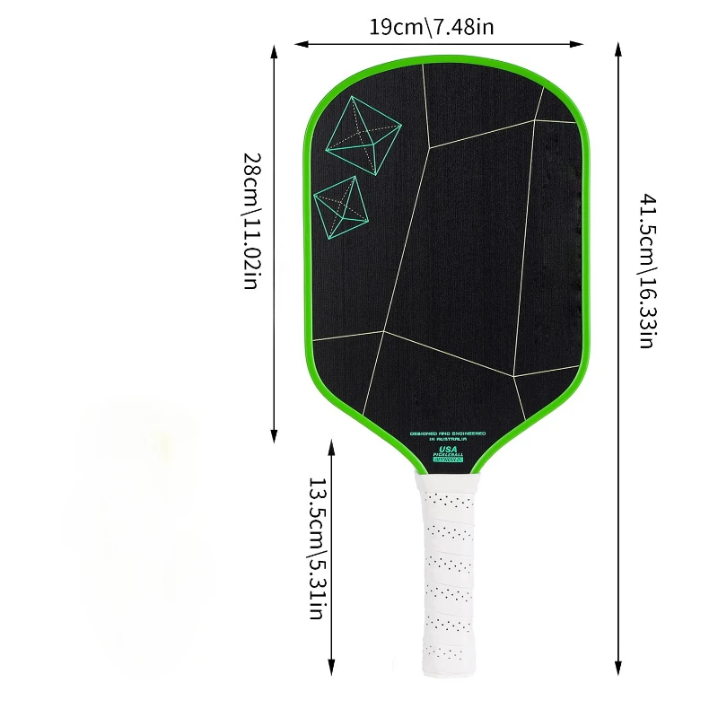 Pickleball PaddleT700Carbon Fiber 16mm USAPA المعتمدة مخلل الكرة مجداف خفيفة الوزن متجمد سطح لوازم ألعاب المهنية #6