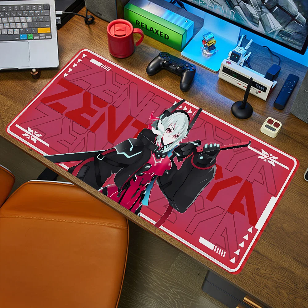 VShojo Zentreya X V1 Tech Desk Mat Xxl Mouse Pad Gamer Mousepad Anime Gaming Pc Setup Accessories Computer Table Large Mats Pads